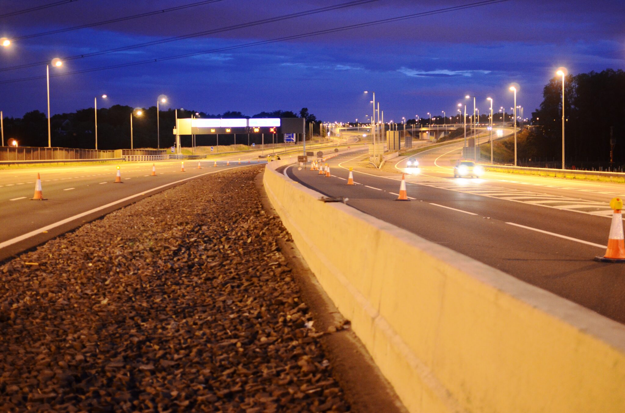 DRAINAGE IMPROVEMENTS ON THE M80 AT BANNOCKBURN