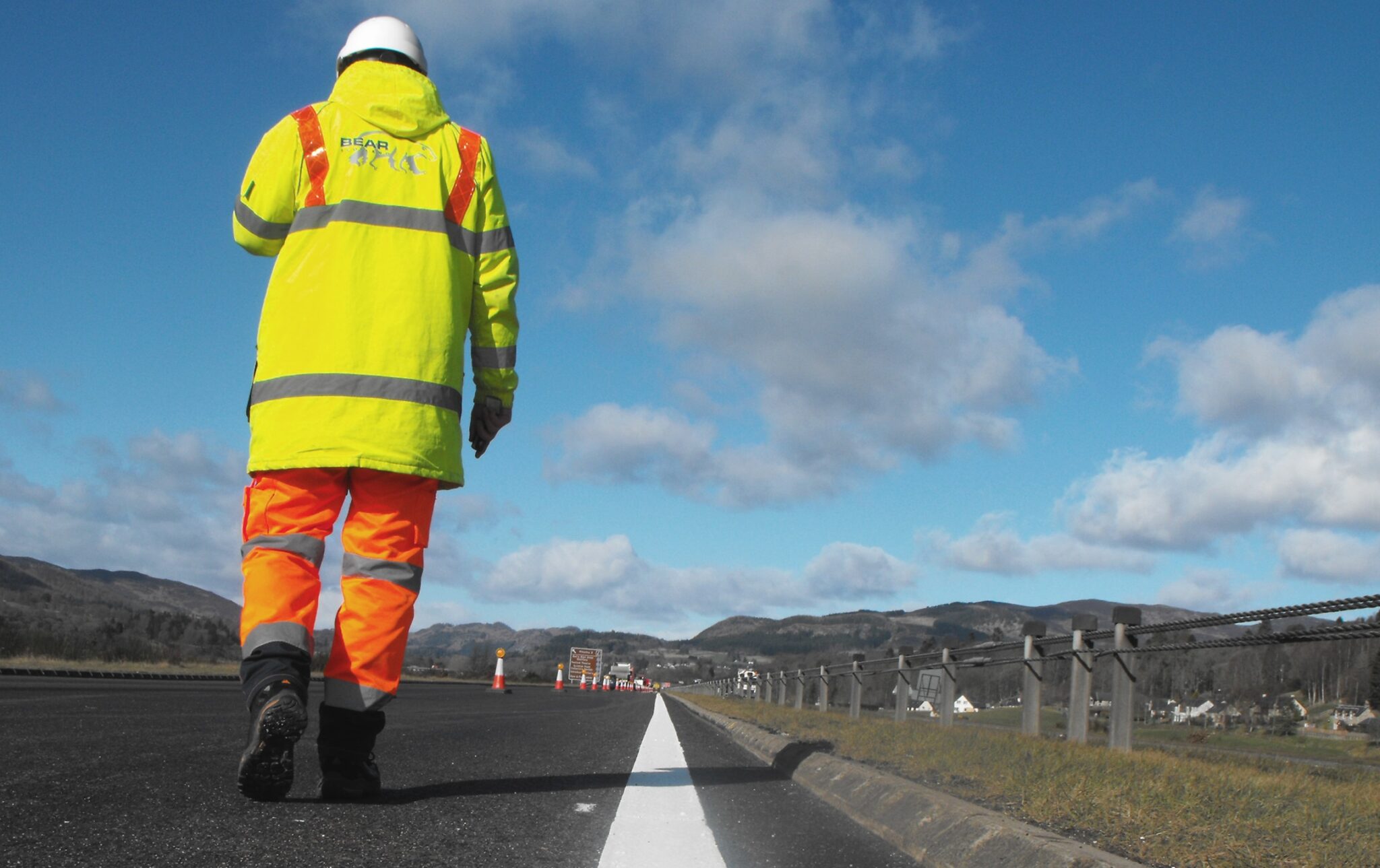 RESURFACING WORKS ON THE A702 SOUTH OF CAMBWELL JUNCTION