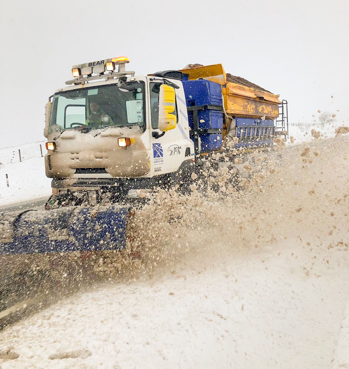 BEAR SCOTLAND TEAMS CONTINUE TO DEAL WITH ADVERSE WEATHER