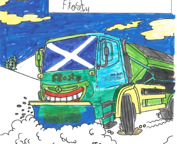 BEAR Scotland name a gritter competition – the winners!