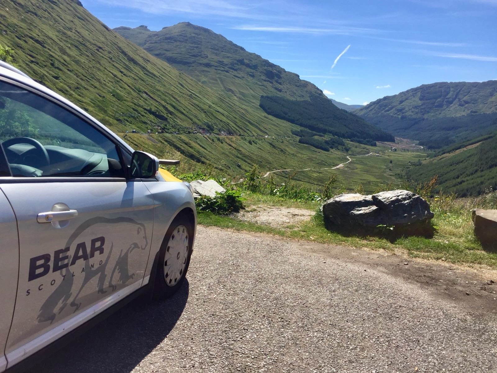 TRAFFIC RETURNS TO THE A83 AT REST AND BE THANKFUL