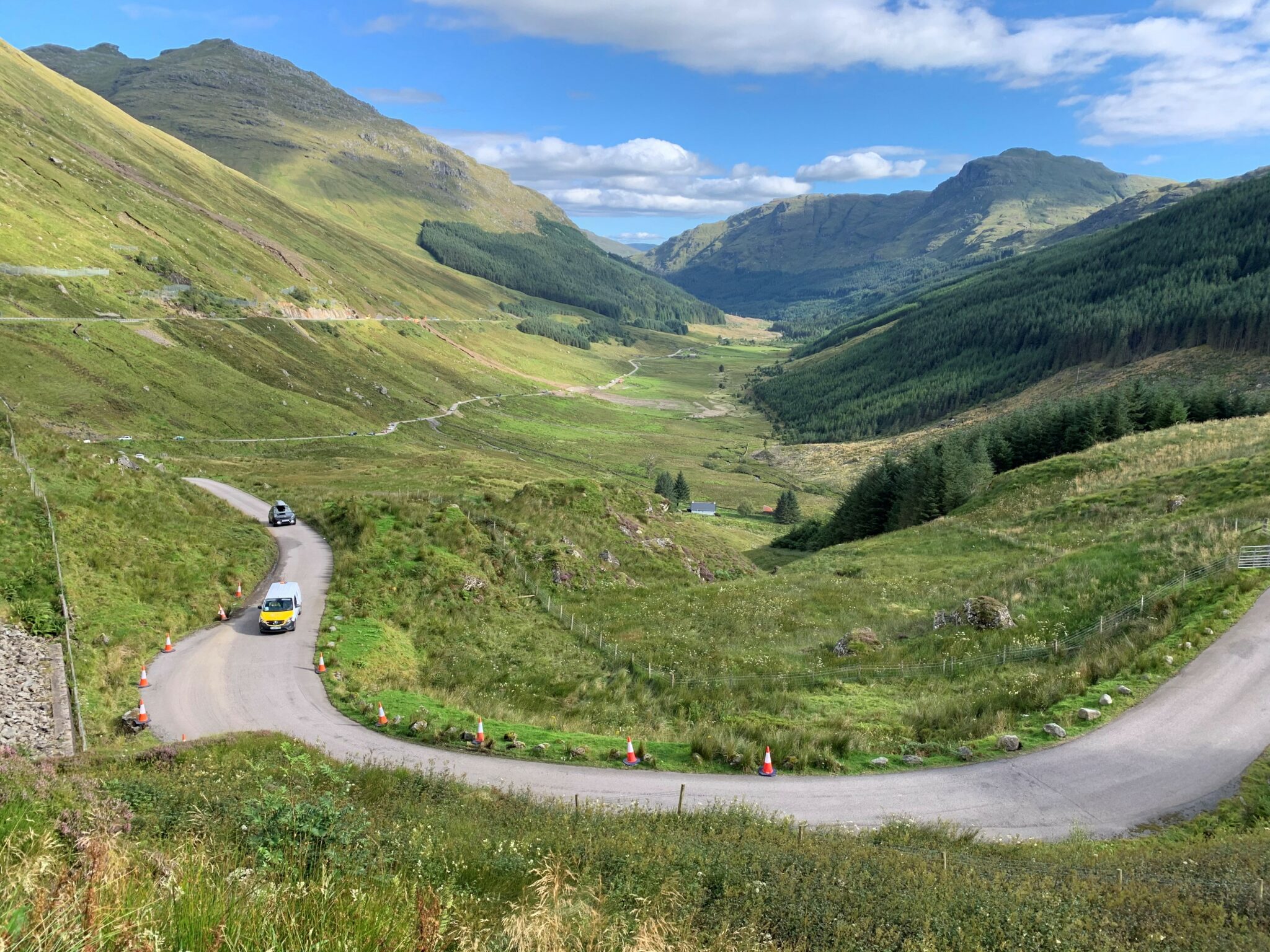 A83 AT REST AND BE THANKFUL – OLD MILITARY ROAD UPDATE