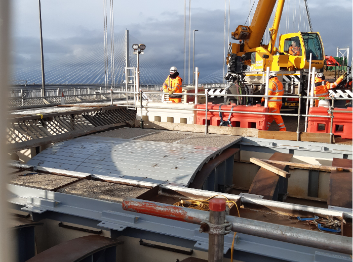 FORTH ROAD BRIDGE MAIN EXPANSION JOINT REPLACEMENT: NORTHBOUND CARRIAGEWAY WORKS COMMENCE 4 APRIL 2021