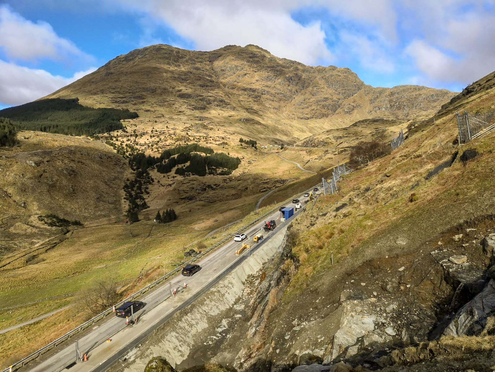 MEDIA UPDATE: A83 OPERATING UNDER CONVOY CONTROL AT THE REST AND BE THANKFUL FOR WEDNESDAY DAYTIME PERIOD, WITH THE OLD MILITARY ROAD LOCAL DIVERSION ROUTE TO BE IMPLEMENTED FROM 7PM DUE TO HEAVY RAIN FORECAST