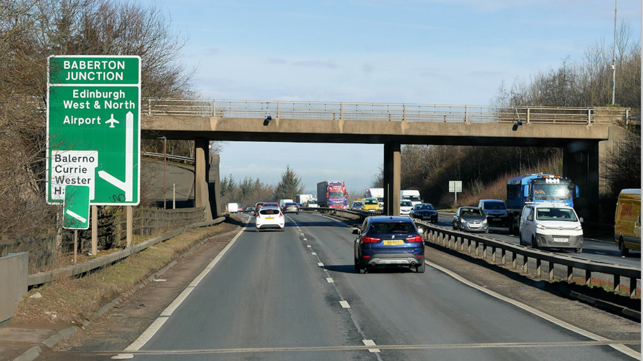 FURTHER ROAD SAFETY IMPROVEMENTS ON THE A720 AT BABERTON JUNCTION