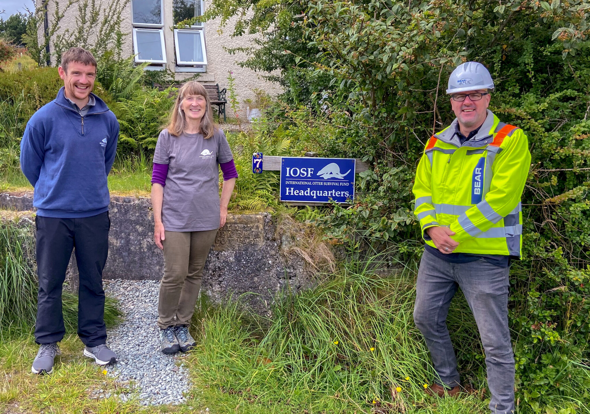 INTERNATIONAL OTTER SURVIVAL FUND RECEIVES £1,000 DONATION FROM BEAR SCOTLAND