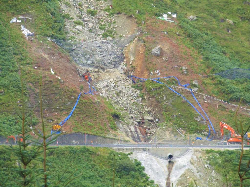 THE NEXT PHASE OF LANDSLIP MITIGATION MEASURES AT A83 REST AND BE THANKFUL UNDERWAY