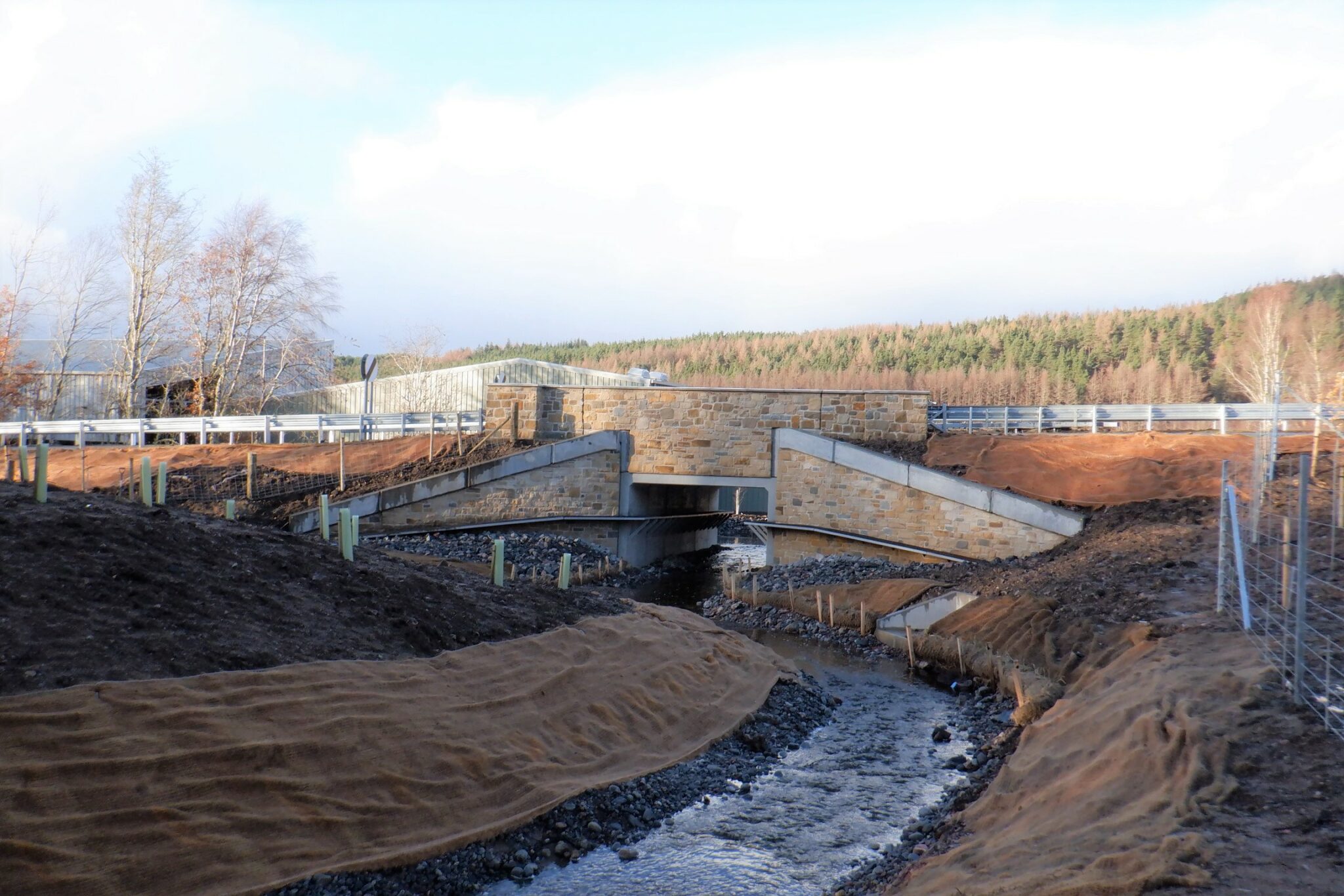 NEW £1.5M BRIDGE ON A887 OPENS TO ROAD USERS IN GLENMORISTON