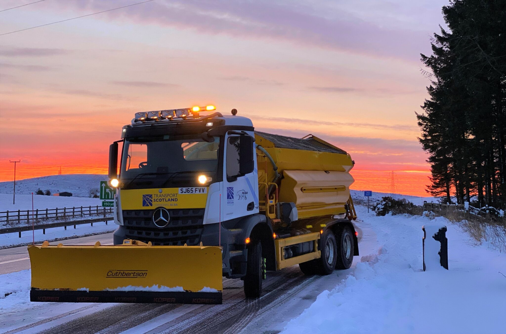 BEAR SCOTLAND GEARS UP FOR WINTER SERVICE IN NORTH SCOTLAND