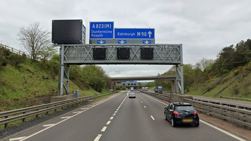 BARRIER REPAIRS AT M90 JUNCTION 2 PITREAVIE INTERCHANGE