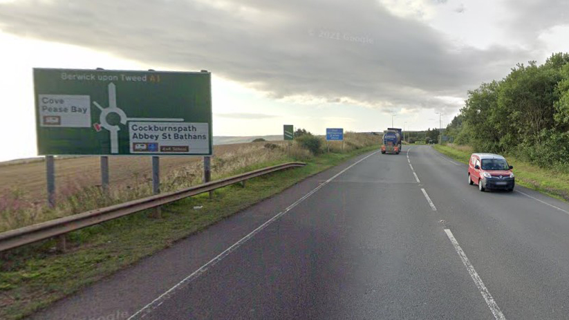 A1 OVERNIGHT RESURFACING, SOUTH OF COCKBURNSPATH ROUNDABOUT