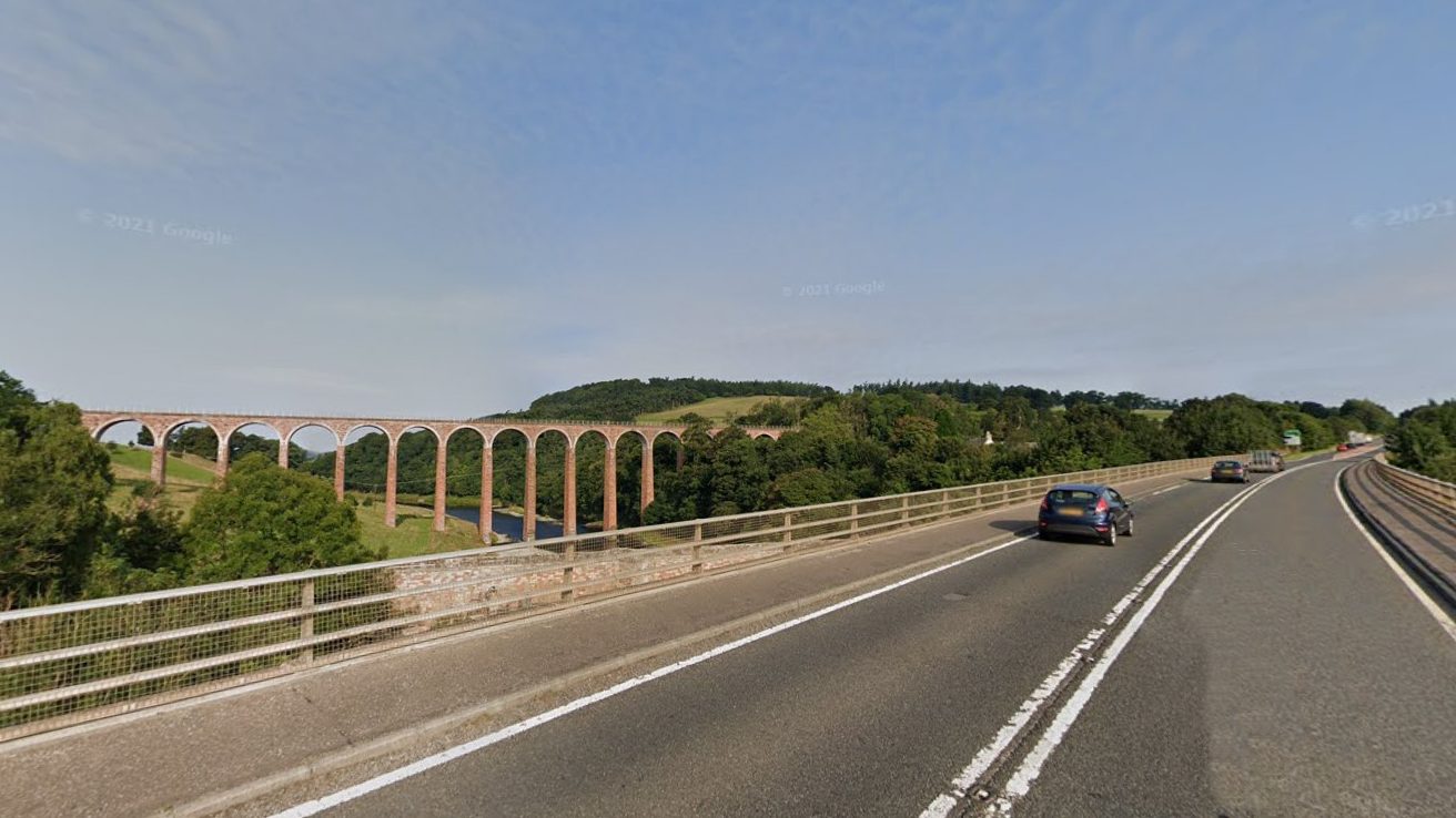 OVERNIGHT RESURFACING WORKS ON THE A68 DRYGRANGE BRIDGE  