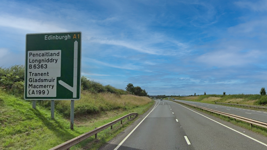 INVESTIGATION WORKS ON THE A1 SOUTHBOUND AT GLADSMUIR JUNCTION