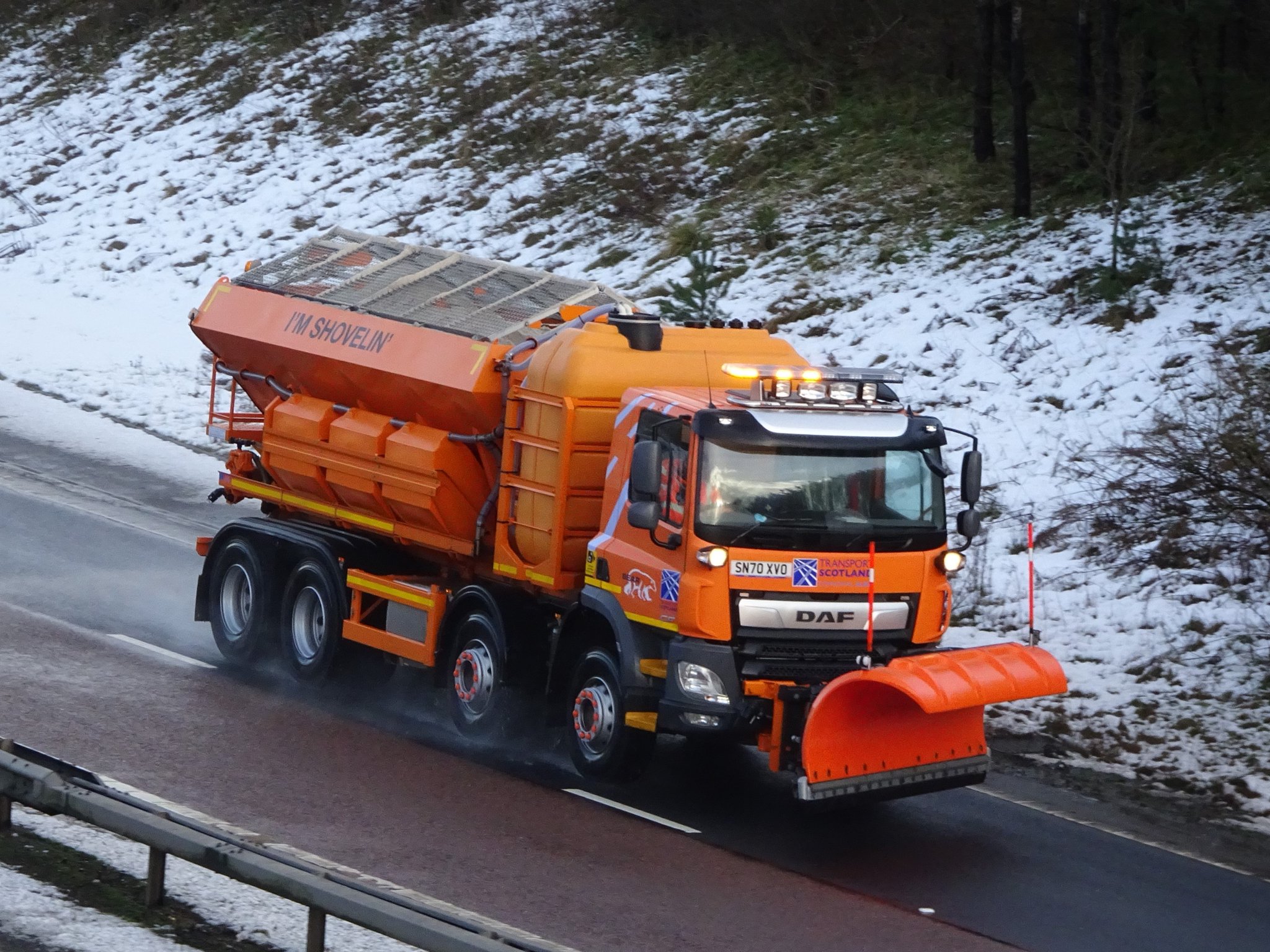 KEEPING SOUTH EAST TRUNK ROADS SAFE IN WINTER STORMS AND SNOW