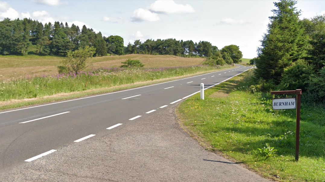 OVERNIGHT RESURFACING WORKS ON THE A702 AT BURNHAM