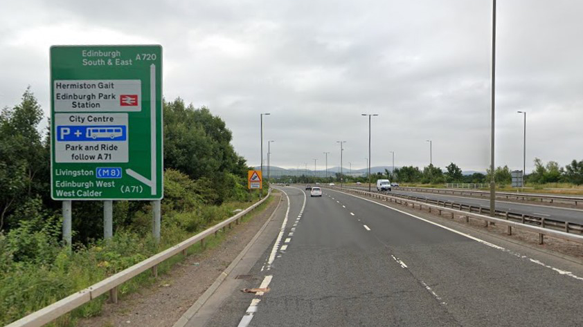 RESURFACING THE A720 HERMISTON GAIT EASTBOUND OFF-SLIP