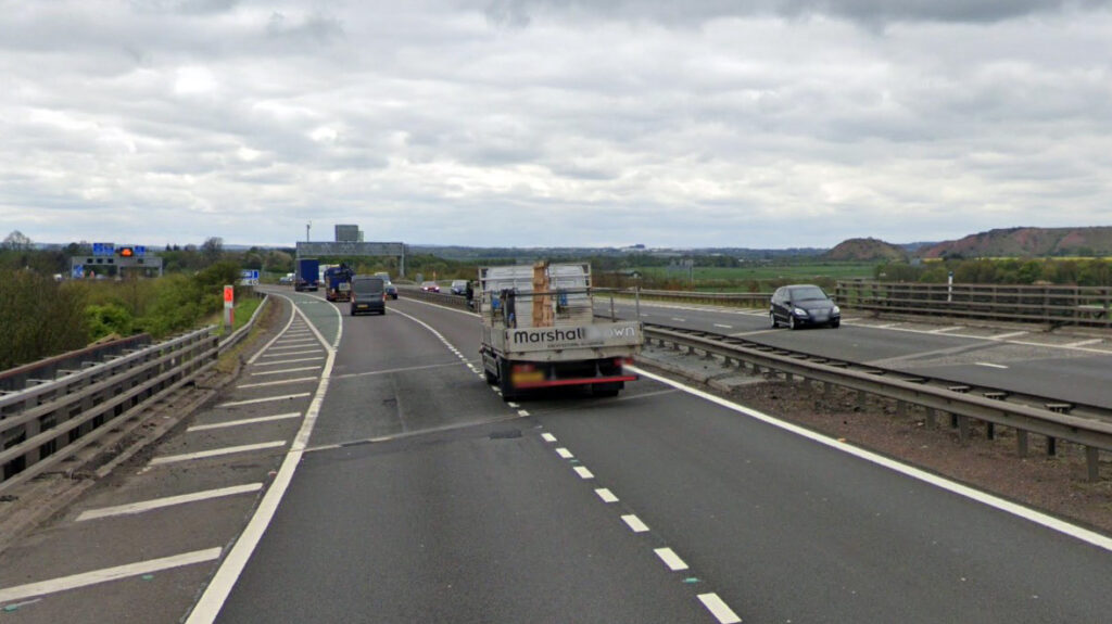 SECOND PHASE OF WEEKEND WORKS FOR M90 RAILWAY BRIDGE AT KIRKLISTON