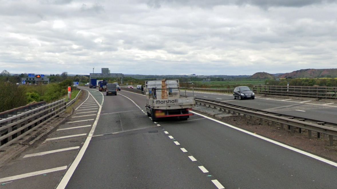 SECOND PHASE OF WEEKEND WORKS FOR M90 RAILWAY BRIDGE AT KIRKLISTON