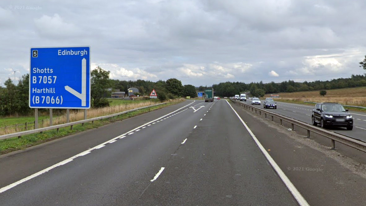 RESURFACING THE M8 EASTBOUND AT JUNCTION 5