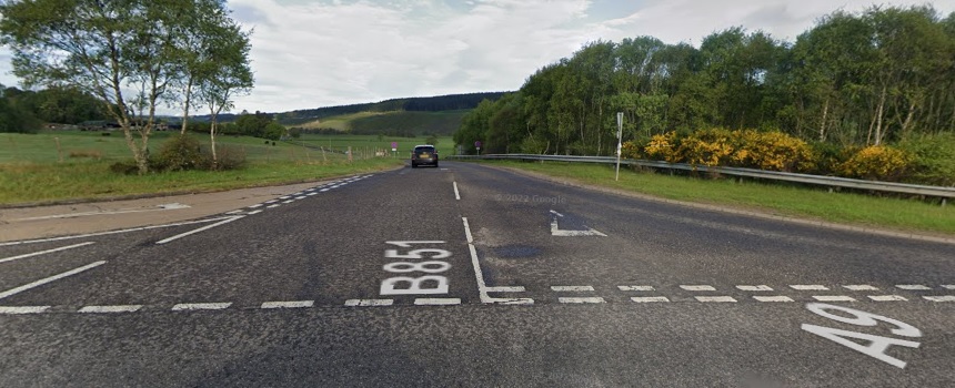 Night-time Surfacing Improvements Planned on the A9 South of Daviot / B851 Fort Augustus Junction