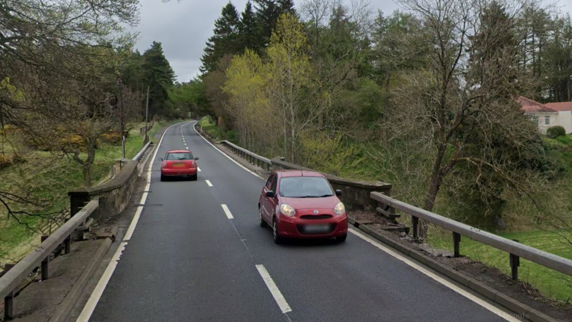 TEMPORARY 7.5 TONNE WEIGHT LIMIT FOR A702 WESTWATER BRIDGE