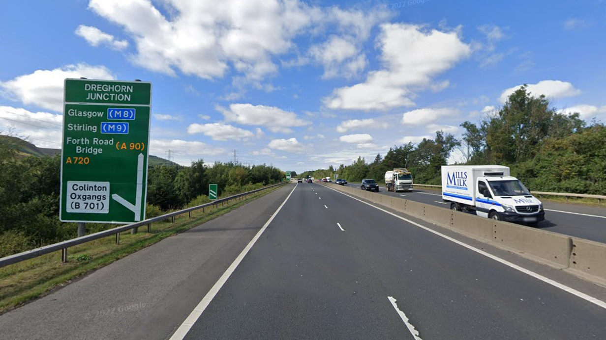 RESURFACING THE WESTBOUND A720 BETWEEN DREGHORN AND CALDER