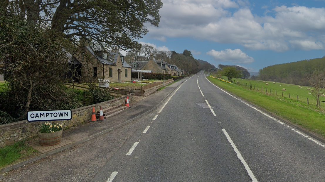 A68 RESURFACING NEAR CAMPTOWN AND EILDON