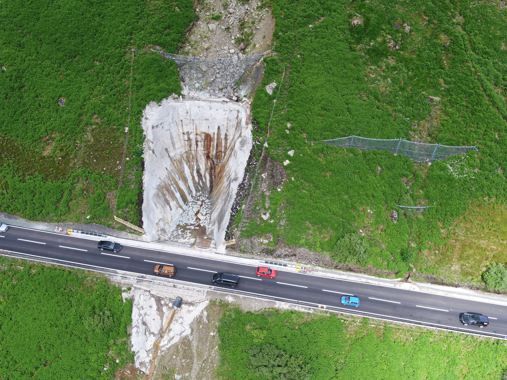 A83 AT REST AND BE THANKFUL – OLD MILITARY ROAD DIVERSION REMAINS OPERATIONAL