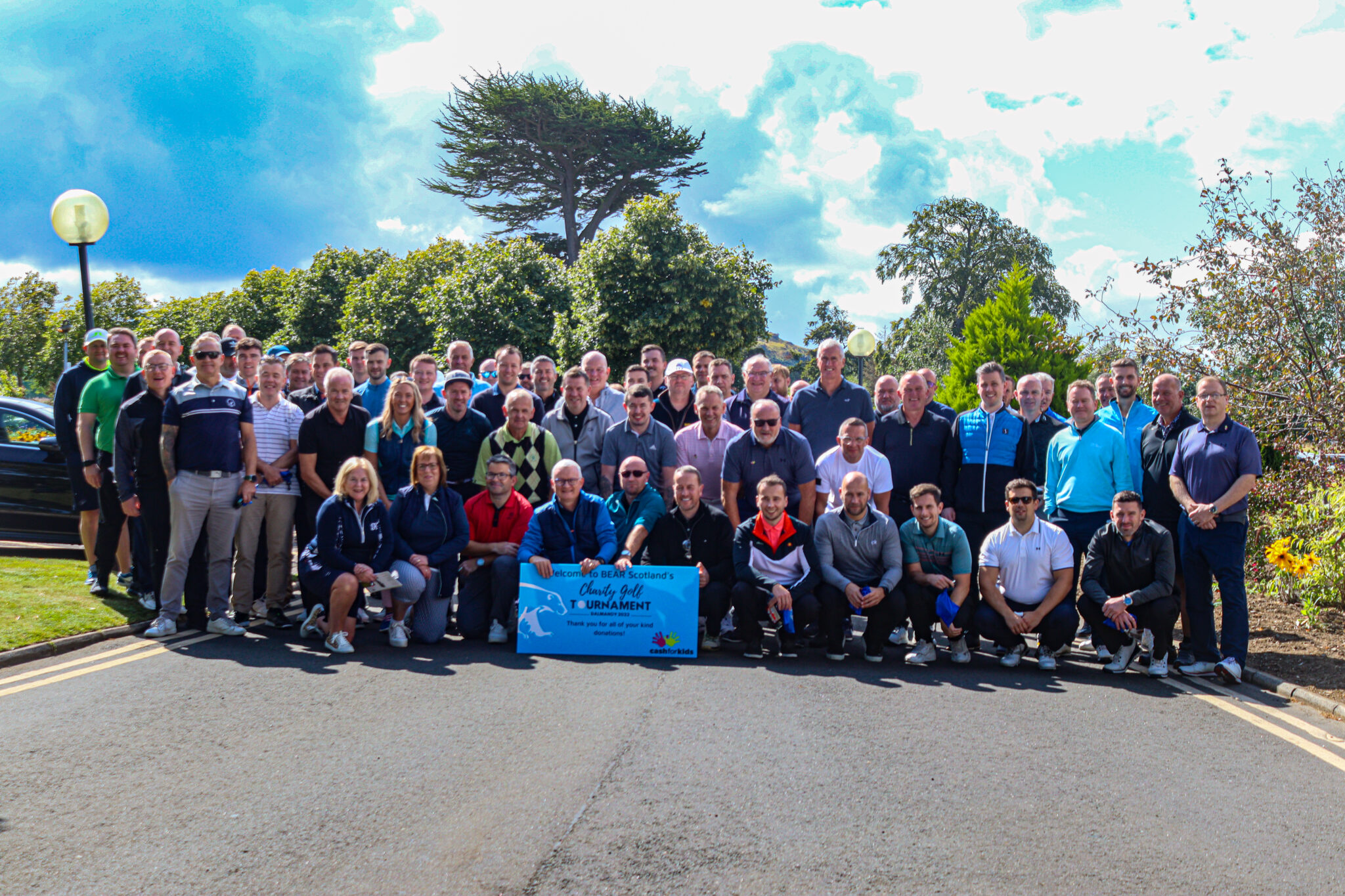 BEAR SCOTLAND RASIES £18K FOR CASH FOR KIDS AT CHARITY GOLF TOURNAMENT