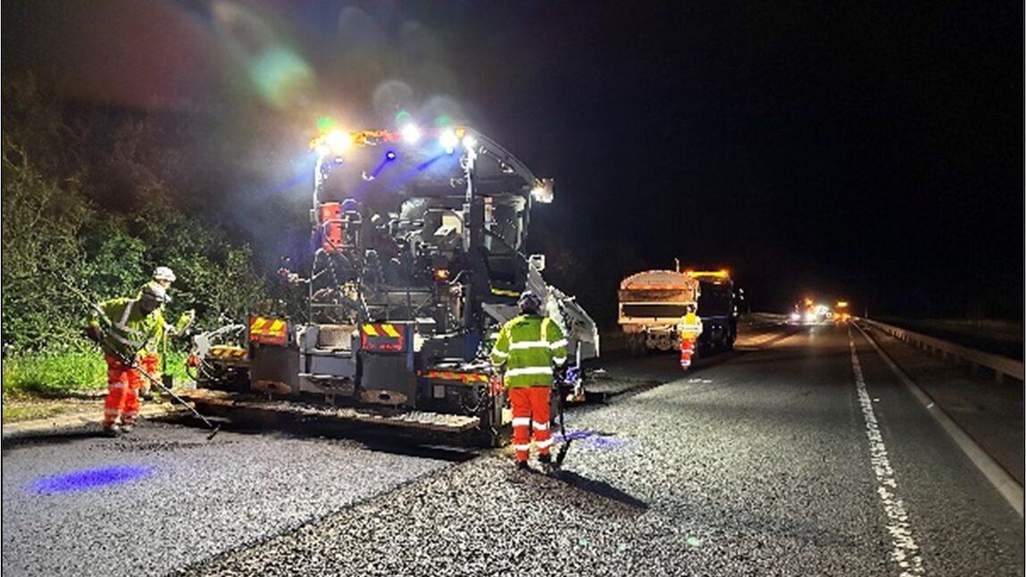 RESURFACING THE A87 IN SKYE – NEW COMPLETION DATE