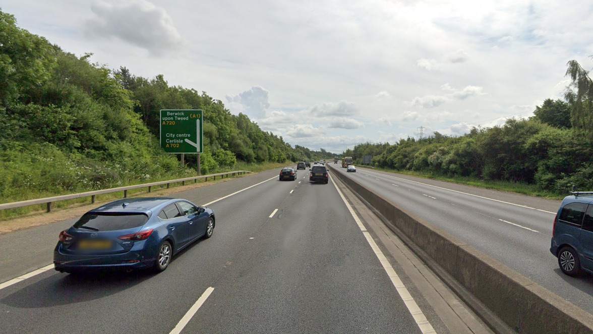 ASH DIEBACK TREE REMOVAL WORKS ON THE A720 EASTBOUND