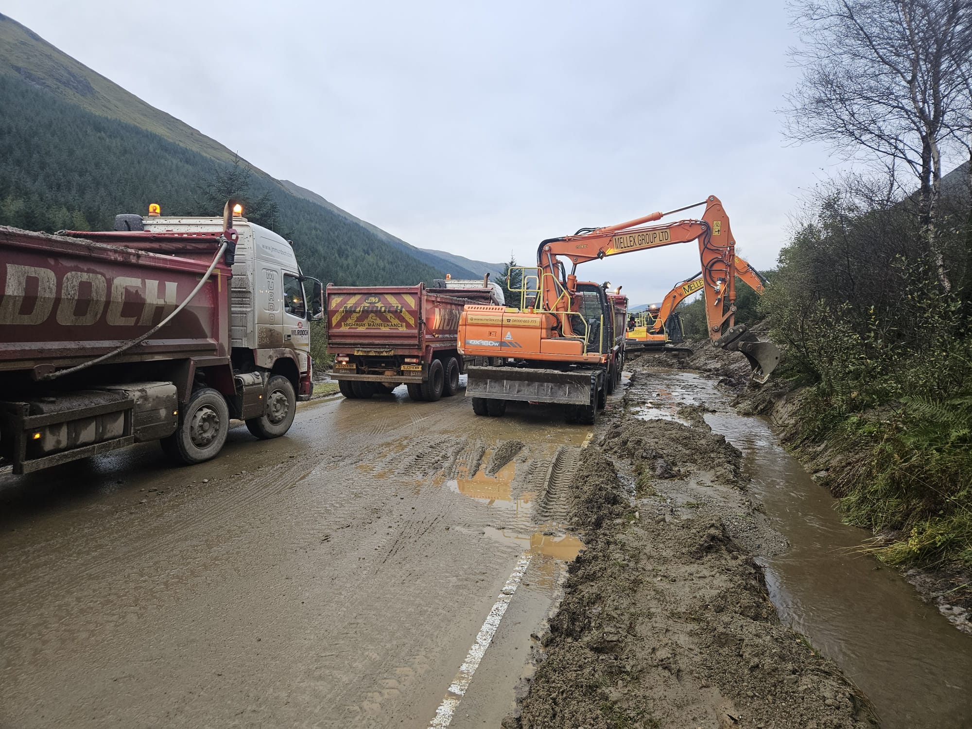 NORTH WEST TRUNK ROAD NETWORK CLEAR-UP CONTINUES AT PACE