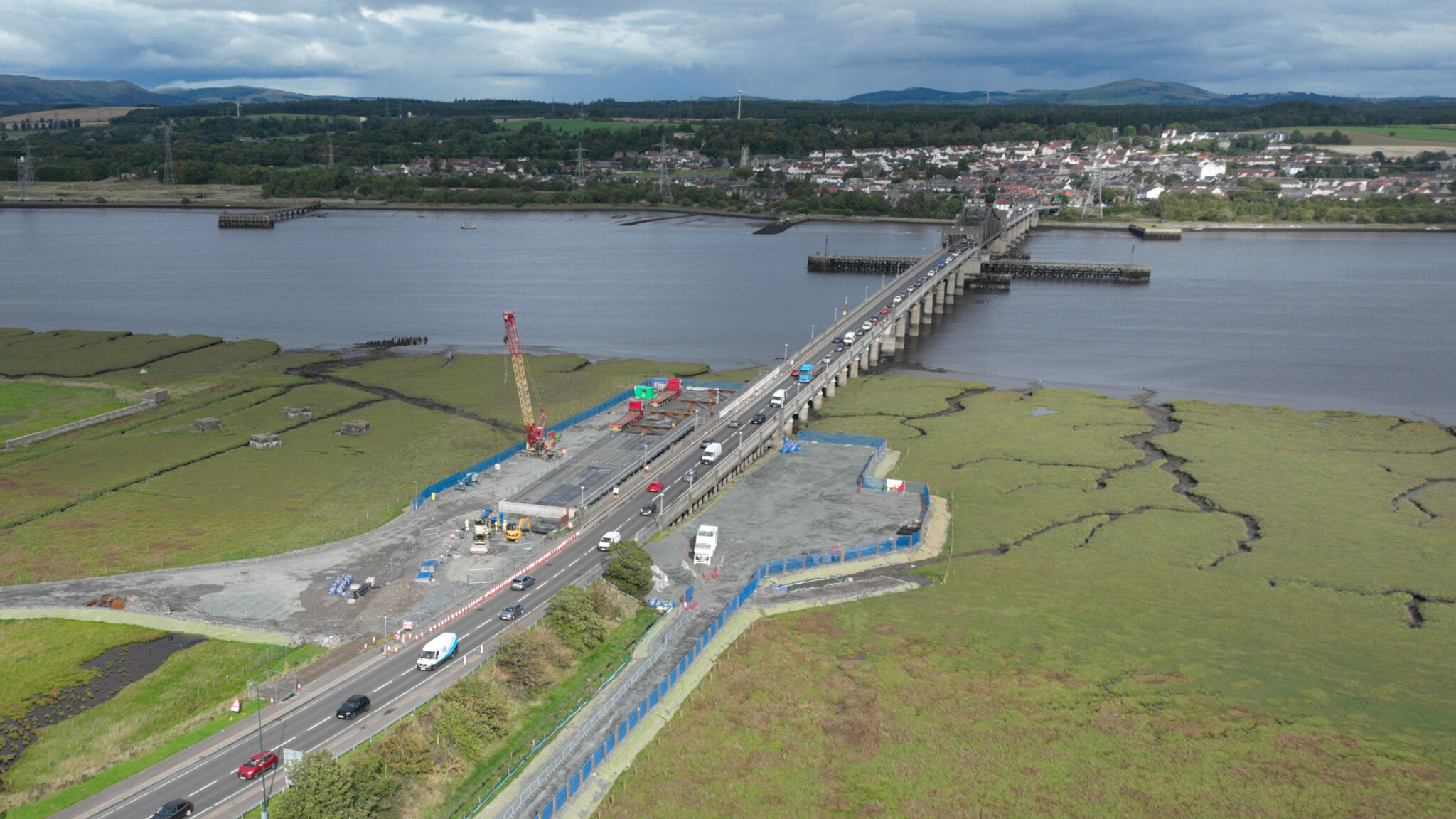 KINCARDINE BRIDGE UPGRADE: WEEKEND CLOSURE TO CONNECT TEMPORARY BRIDGE