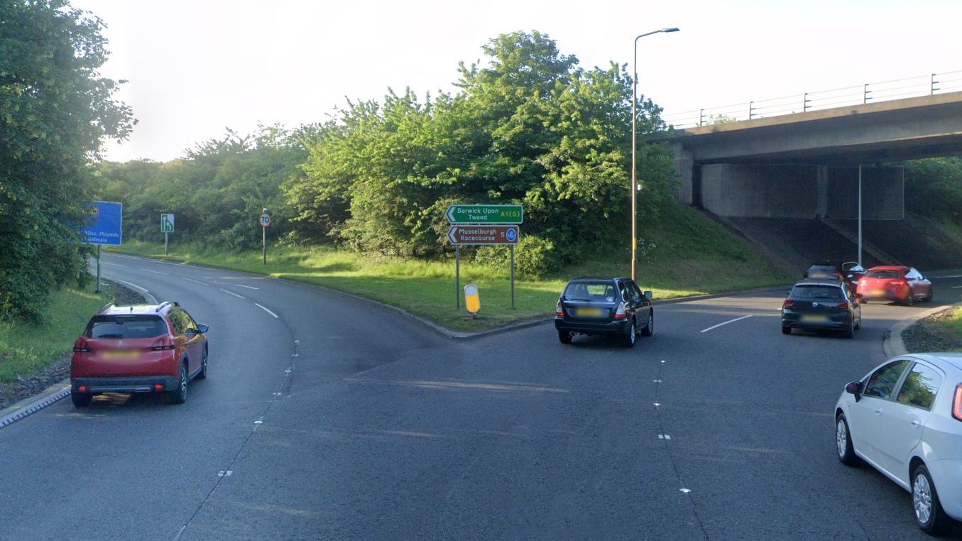 REPAIR WORKS ON A1 SLIP ROAD AT OLD CRAIGHALL ROUNDABOUT