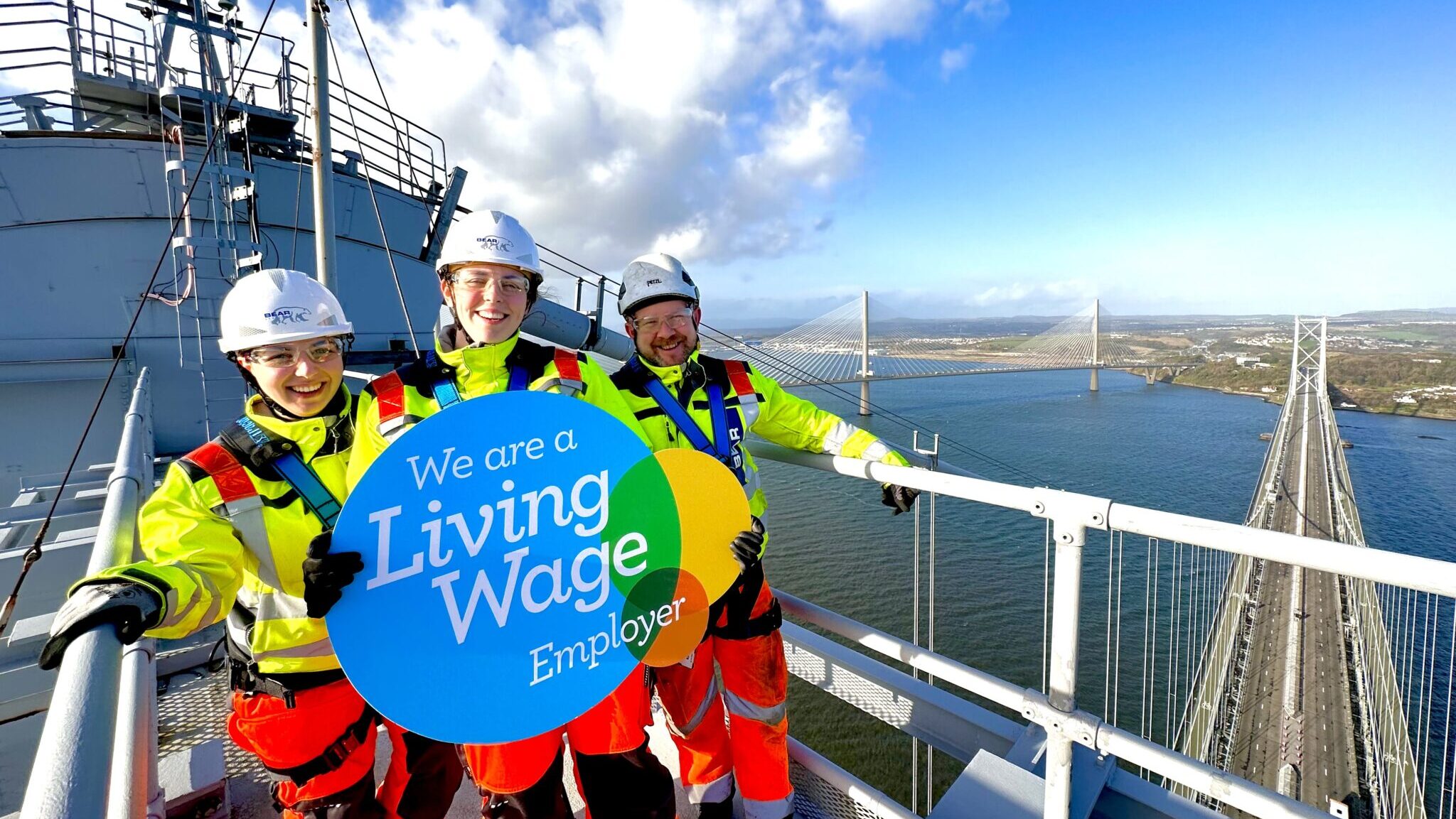 BEAR SCOTLAND CELEBRATES LIVING WAGE ACCREDITATION