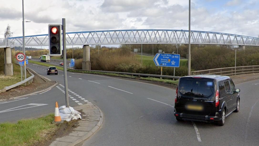 BARRIER REPAIRS AT M9 JUNCTION 1 NEWBRIDGE