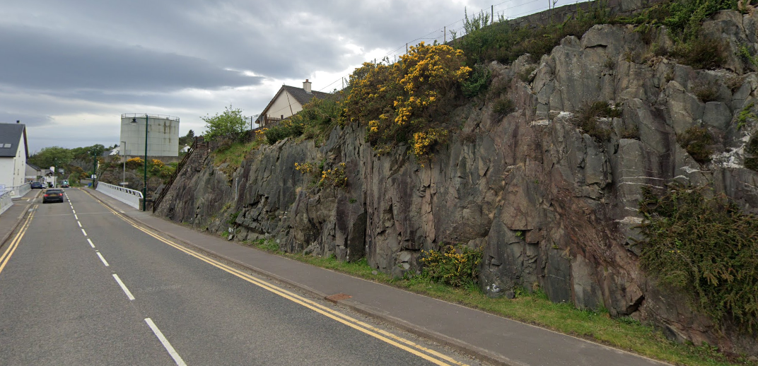 £150,000 ROCKSLOPE REMEDIATION WORKS AT FIVE LOCATIONS
