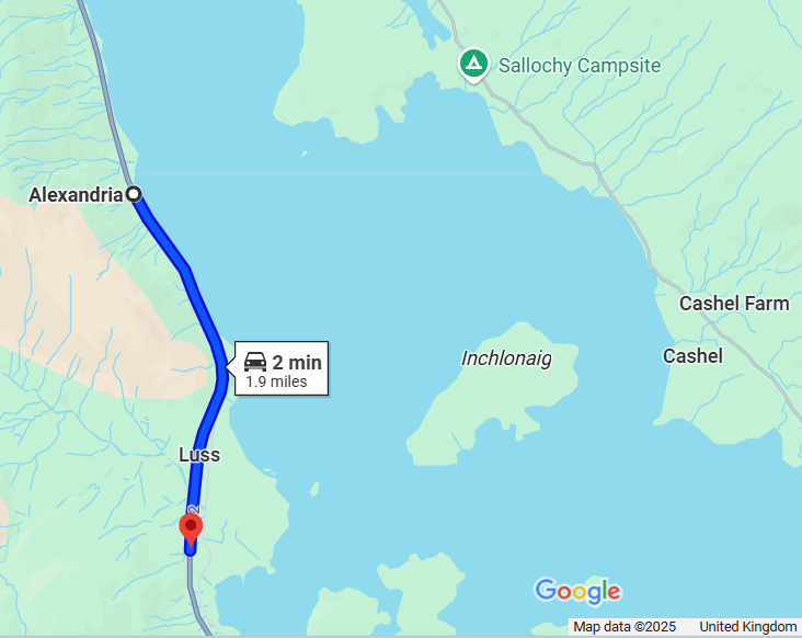 DRAINAGE WORKS ON A82 LUSS TO CULAG