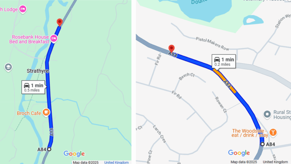 CARRIAGEWAY IMPROVEMENTS ON A84 AT STRATHYRE AND DOUNE - BEAR Scotland