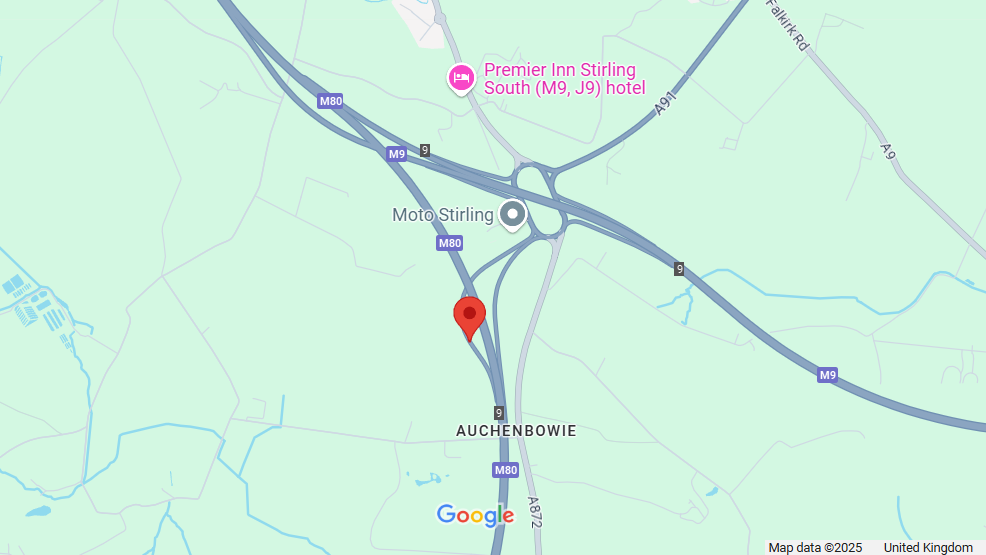 INVESTIGATION WORKS ON M80 NORTHBOUND JUNCTION 9 OFF-SLIP