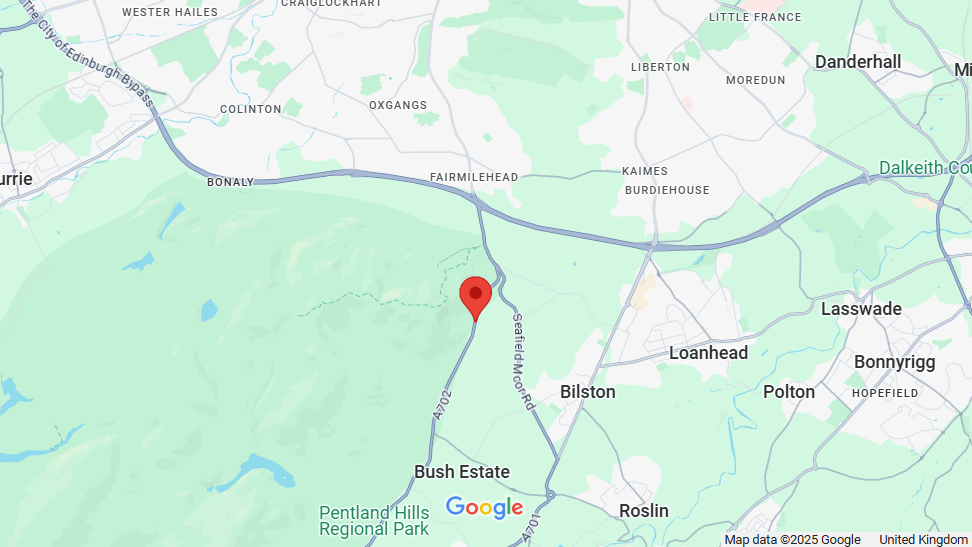 RESURFACING THE A702 SOUTH OF HILLEND