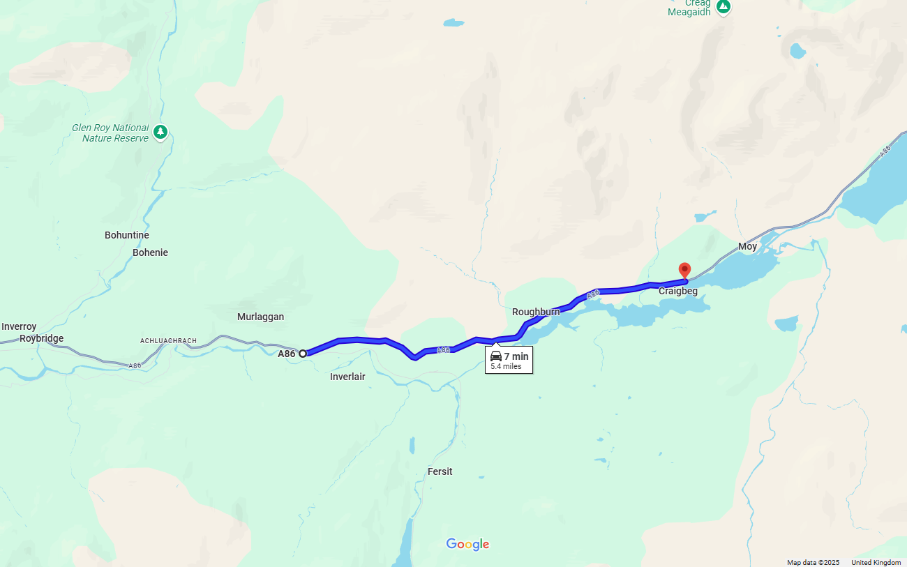 SURFACING IMPROVEMENTS ON THE A86 WEST OF LAGGAN DAM