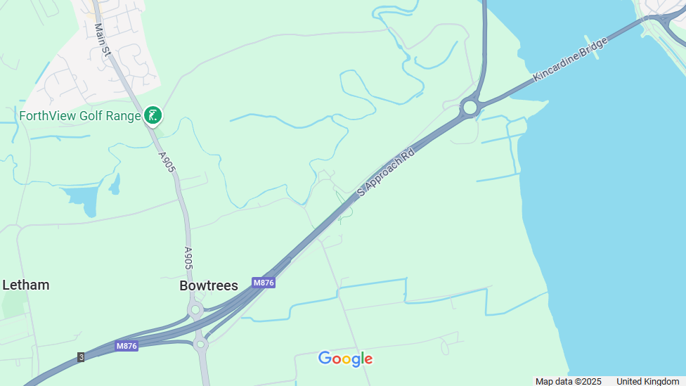 ROADMARKING AND SIGNAGE IMPROVEMENTS ON THE A876 EASTBOUND