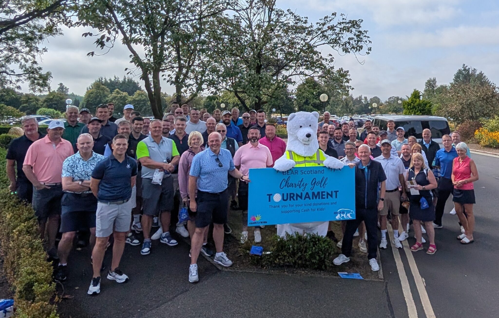 BEAR SCOTLAND GOLF EVENT RAISES OVER £25K FOR CASH FOR KIDS