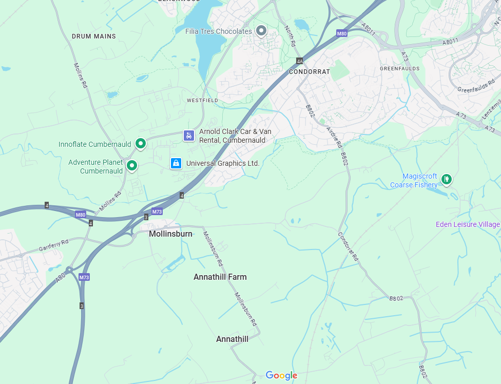 OVERNIGHT RESURFACING WORKS NEAR CUMBERNAULD AND MOLLINSBURN