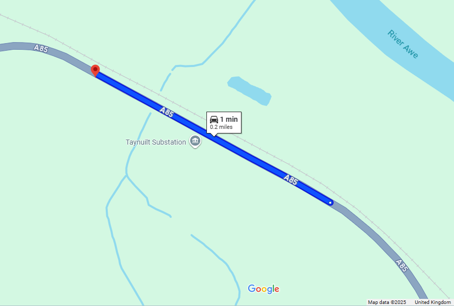 SURFACING IMPROVEMENTS ON A85 EAST OF TAYNUILT