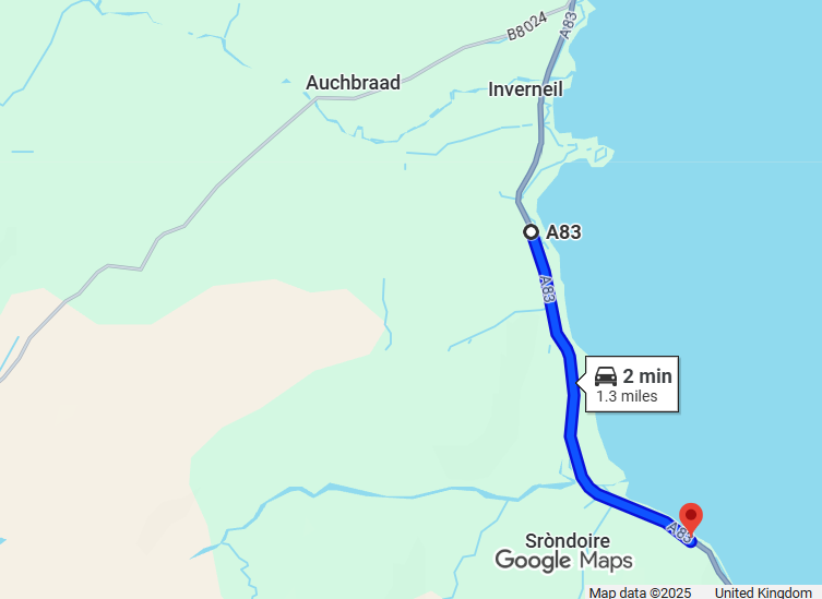 CARRIAGEWAY IMPROVEMENTS ON A83 SOUTH OF INVERNEIL