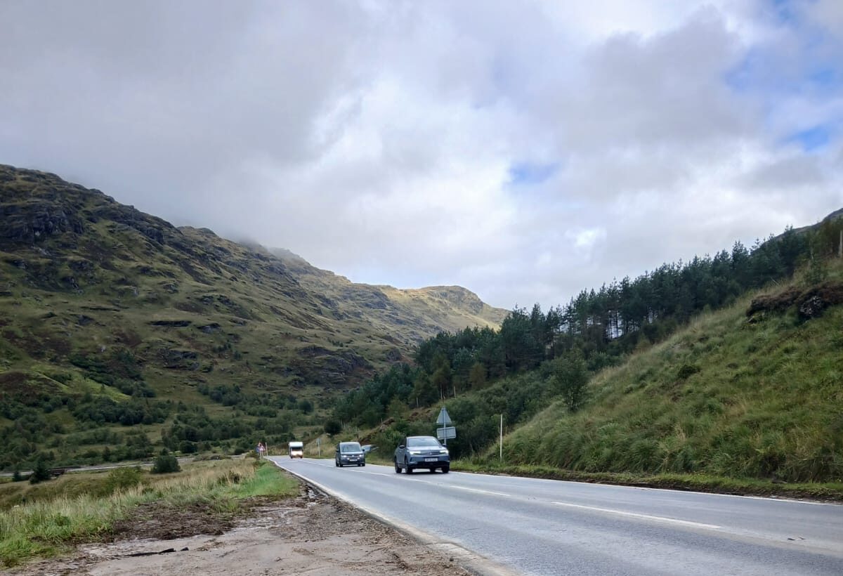 A83 REOPENS FOLLOWING SEVERAL LANDSLIDES
