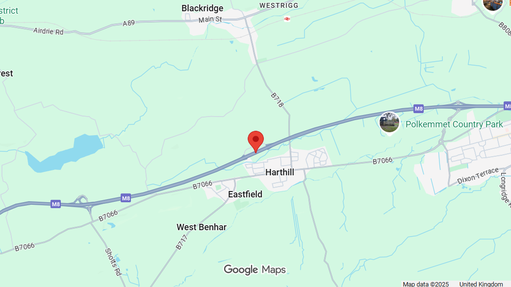 OVERNIGHT WORKS ON M8 BETWEEN JUNCTIONS 4A AND 5