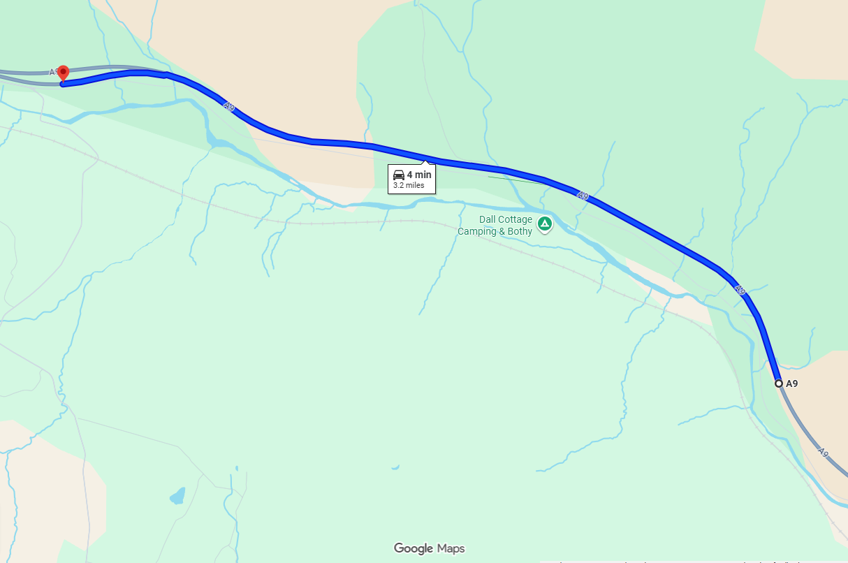 LAYBY IMPROVEMENTS ON THE A9 BETWEEN CALVINE AND DRUMOCHTER